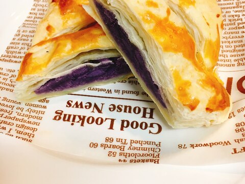 簡単☆紫芋のパイ